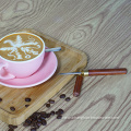 High quality Latte Pen with Wooden Handle